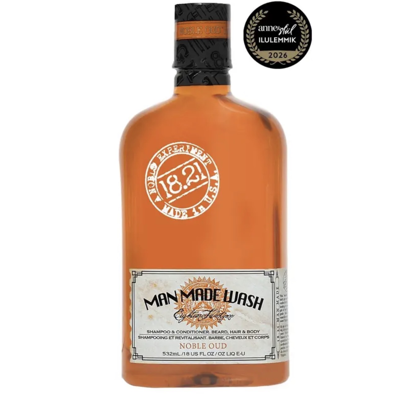 18.21 MAN MADE Wash Noble Oud - Pilt 2